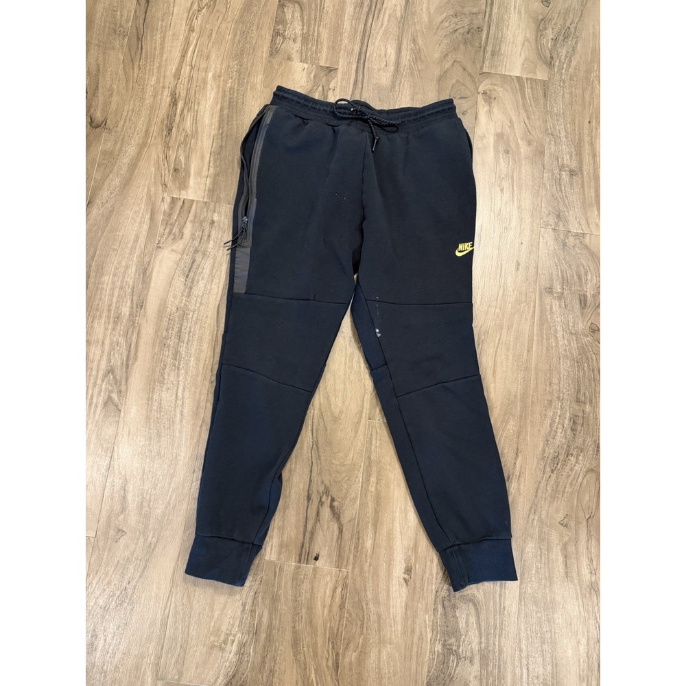 Nike Tech Fleece Sweatpants Size L Mens Jogger Triple Black 545343-011 OG